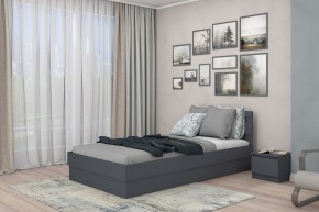 МС "Хилтон" Кровать 1,2 (графит) в Нягани - nyagan.mebel24.online | фото