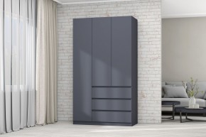 МС "Хилтон" Шкаф №2 1200 (Графит) в Нягани - nyagan.mebel24.online | фото