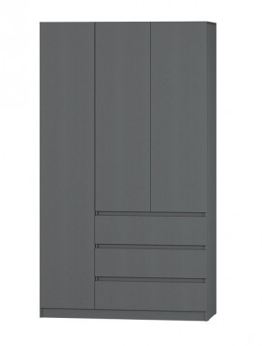 МС "Хилтон" Шкаф №2 1200 (Графит) в Нягани - nyagan.mebel24.online | фото 2
