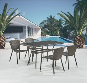 Набор уличный T286A/Y137C-W53 Brown 4Pcs в Нягани - nyagan.mebel24.online | фото 2