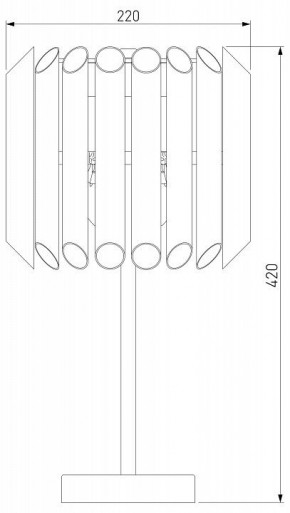 Настольная лампа декоративная Bogate-s Castellie 01124/3 (01106/3) в Нягани - nyagan.mebel24.online | фото 3