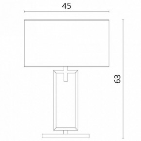 Настольная лампа декоративная Divinare Porta 5933/01 TL-1 в Нягани - nyagan.mebel24.online | фото 3