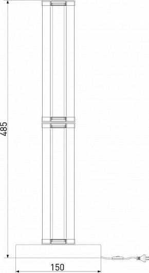 Настольная лампа декоративная Eurosvet Stark 80536/1 латунь в Нягани - nyagan.mebel24.online | фото 6