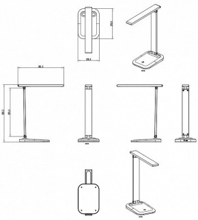 Настольная лампа офисная Arte Lamp London A5124LT-1BK в Нягани - nyagan.mebel24.online | фото 2