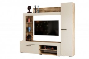 НИКОЛЬ Гостиная (Дуб крафт серый/софт айвори) в Нягани - nyagan.mebel24.online | фото