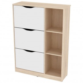 Обувница W38 (ДСС-Белый) в Нягани - nyagan.mebel24.online | фото