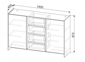 ОРЛАНДО Спальный гарнитур (модульный) в Нягани - nyagan.mebel24.online | фото 9