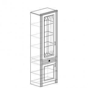 ОРЛЕАН Гостиная (модульная) серый в Нягани - nyagan.mebel24.online | фото 7