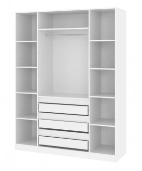 ПАРУС Шкаф 4-х ств. 1600 в Нягани - nyagan.mebel24.online | фото 2