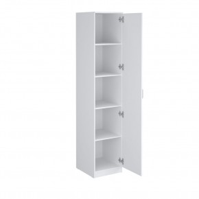 Пенал 450 Париж (Белый тиснение) в Нягани - nyagan.mebel24.online | фото 3