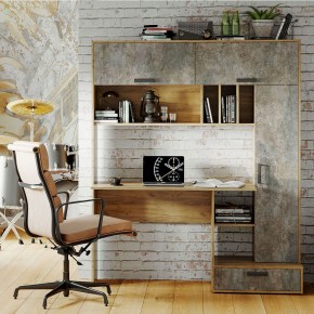 Письменный стол Техно (крафт/бетон) в Нягани - nyagan.mebel24.online | фото 3