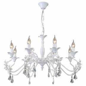 Подвесная люстра Arte Lamp Angelina A5349LM-8WH в Нягани - nyagan.mebel24.online | фото 3