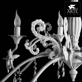 Подвесная люстра Arte Lamp Angelina A5349LM-8WH в Нягани - nyagan.mebel24.online | фото 6