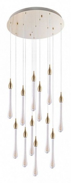 Подвесная люстра Arte Lamp Raindrop A1803LM-36PB в Нягани - nyagan.mebel24.online | фото