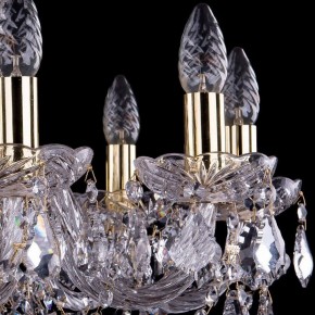 Подвесная люстра Bohemia Ivele Crystal 1402 1402/10/240/G/Leafs в Нягани - nyagan.mebel24.online | фото 2