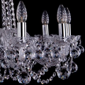 Подвесная люстра Bohemia Ivele Crystal 1402 1402/10/240/Ni/Balls в Нягани - nyagan.mebel24.online | фото 2