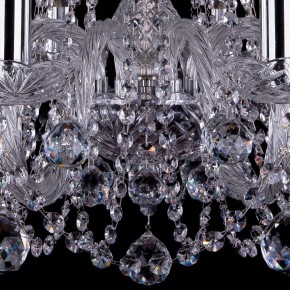 Подвесная люстра Bohemia Ivele Crystal 1402 1402/10/240/Ni/Balls в Нягани - nyagan.mebel24.online | фото 3