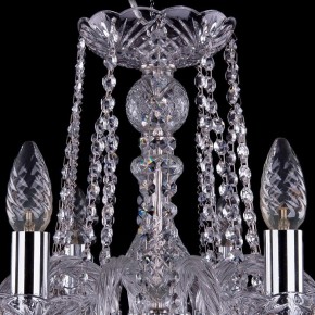 Подвесная люстра Bohemia Ivele Crystal 1402 1402/10/240/Ni/Balls в Нягани - nyagan.mebel24.online | фото 4