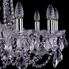Подвесная люстра Bohemia Ivele Crystal 1402 1402/10/240/Ni/Leafs в Нягани - nyagan.mebel24.online | фото 2
