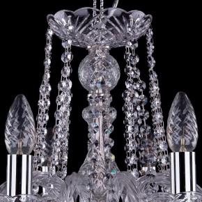 Подвесная люстра Bohemia Ivele Crystal 1402 1402/10/240/Ni/Leafs в Нягани - nyagan.mebel24.online | фото 4