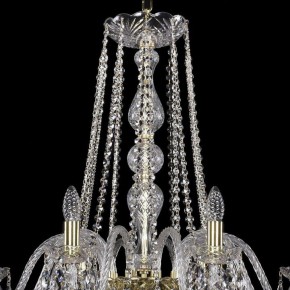 Подвесная люстра Bohemia Ivele Crystal 1402 1402/10/360/G в Нягани - nyagan.mebel24.online | фото 4