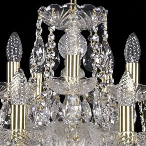 Подвесная люстра Bohemia Ivele Crystal 1402 1402/10+5/240/G в Нягани - nyagan.mebel24.online | фото 4