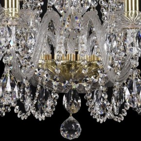 Подвесная люстра Bohemia Ivele Crystal 1402 1402/10+5/300/G в Нягани - nyagan.mebel24.online | фото 3