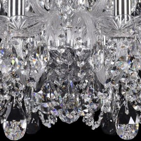 Подвесная люстра Bohemia Ivele Crystal 1402 1402/12+6/240/Ni в Нягани - nyagan.mebel24.online | фото 3