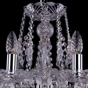 Подвесная люстра Bohemia Ivele Crystal 1410 1410/10/240/Ni/V0300 в Нягани - nyagan.mebel24.online | фото 4