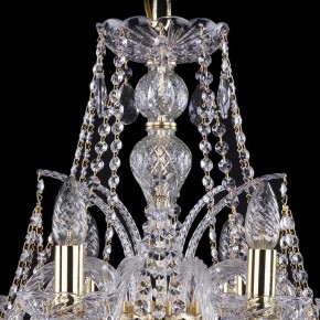 Подвесная люстра Bohemia Ivele Crystal 1411 1411/10/240/G в Нягани - nyagan.mebel24.online | фото 4