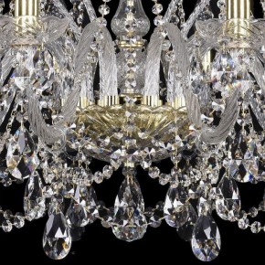 Подвесная люстра Bohemia Ivele Crystal 1411 1411/10/300/G в Нягани - nyagan.mebel24.online | фото 3