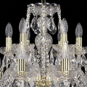 Подвесная люстра Bohemia Ivele Crystal 1411 1411/12+6/240/G в Нягани - nyagan.mebel24.online | фото 4