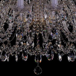 Подвесная люстра Bohemia Ivele Crystal 1411 1411/16/400/XL-115/G в Нягани - nyagan.mebel24.online | фото 3