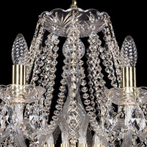 Подвесная люстра Bohemia Ivele Crystal 1413 1413/12/360/G в Нягани - nyagan.mebel24.online | фото 4