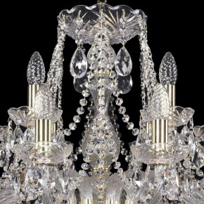 Подвесная люстра Bohemia Ivele Crystal 1413 1413/12+6/300/G в Нягани - nyagan.mebel24.online | фото 4