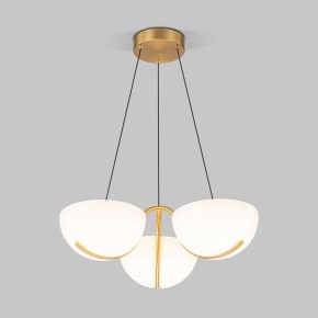 Подвесная люстра Eurosvet Emisfero 50083/3 LED золото в Нягани - nyagan.mebel24.online | фото 2