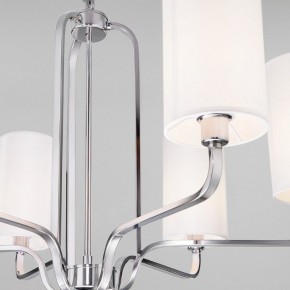 Подвесная люстра Eurosvet Purezza 60128/6 хром в Нягани - nyagan.mebel24.online | фото 5