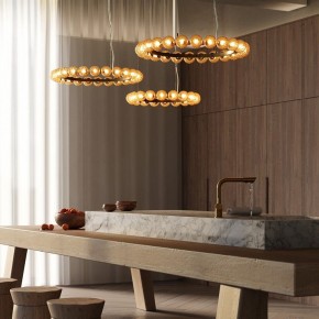 Подвесная люстра Maytoni Ambre MOD331PL-L32BS3K в Нягани - nyagan.mebel24.online | фото 3