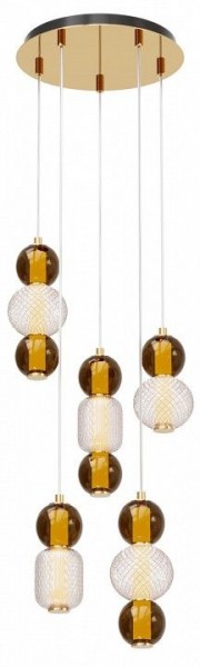Подвесная люстра Maytoni Drop MOD273PL-L80G3K в Нягани - nyagan.mebel24.online | фото