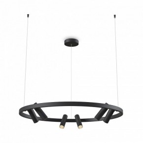 Подвесная люстра Maytoni Halo MOD102PL-L42BK в Нягани - nyagan.mebel24.online | фото 2