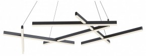 Подвесная люстра Maytoni Line MOD016PL-L80BK в Нягани - nyagan.mebel24.online | фото