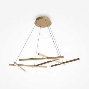 Подвесная люстра Maytoni Line MOD016PL-L80GK в Нягани - nyagan.mebel24.online | фото 2