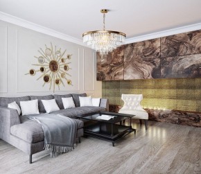 Подвесная люстра Maytoni Revero MOD085PL-12BS в Нягани - nyagan.mebel24.online | фото 5