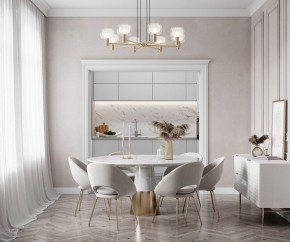 Подвесная люстра Maytoni Vision MOD411PL-08G в Нягани - nyagan.mebel24.online | фото 5