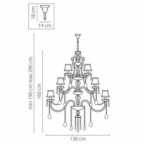 Подвесная люстра Osgona Nativo 715287 в Нягани - nyagan.mebel24.online | фото 3