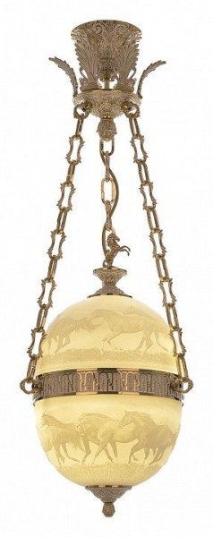 Подвесной светильник Bohemia Ivele Crystal 7100 71000P/25 GW Horse Y8 FH1S в Нягани - nyagan.mebel24.online | фото 2