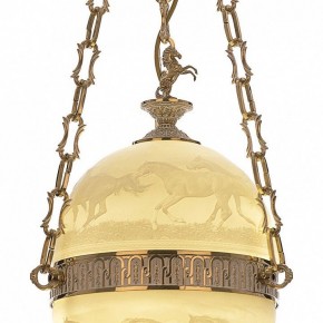 Подвесной светильник Bohemia Ivele Crystal 7100 71000P/25 GW Horse Y8 FH1S в Нягани - nyagan.mebel24.online | фото 3
