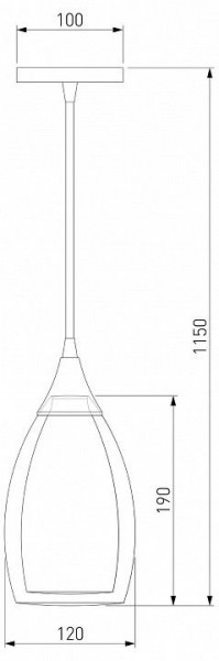 Подвесной светильник Eurosvet Cosmic 50085/1 золото в Нягани - nyagan.mebel24.online | фото 5
