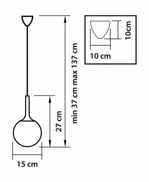 Подвесной светильник Lightstar Globo 813013 в Нягани - nyagan.mebel24.online | фото 3