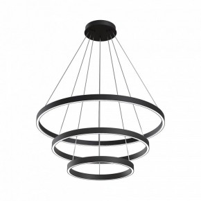 Подвесной светильник Maytoni Halo MOD058PL-L100BK в Нягани - nyagan.mebel24.online | фото 3